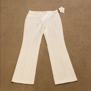 NWT Calvin Klein White Modern Fit Dress Pants